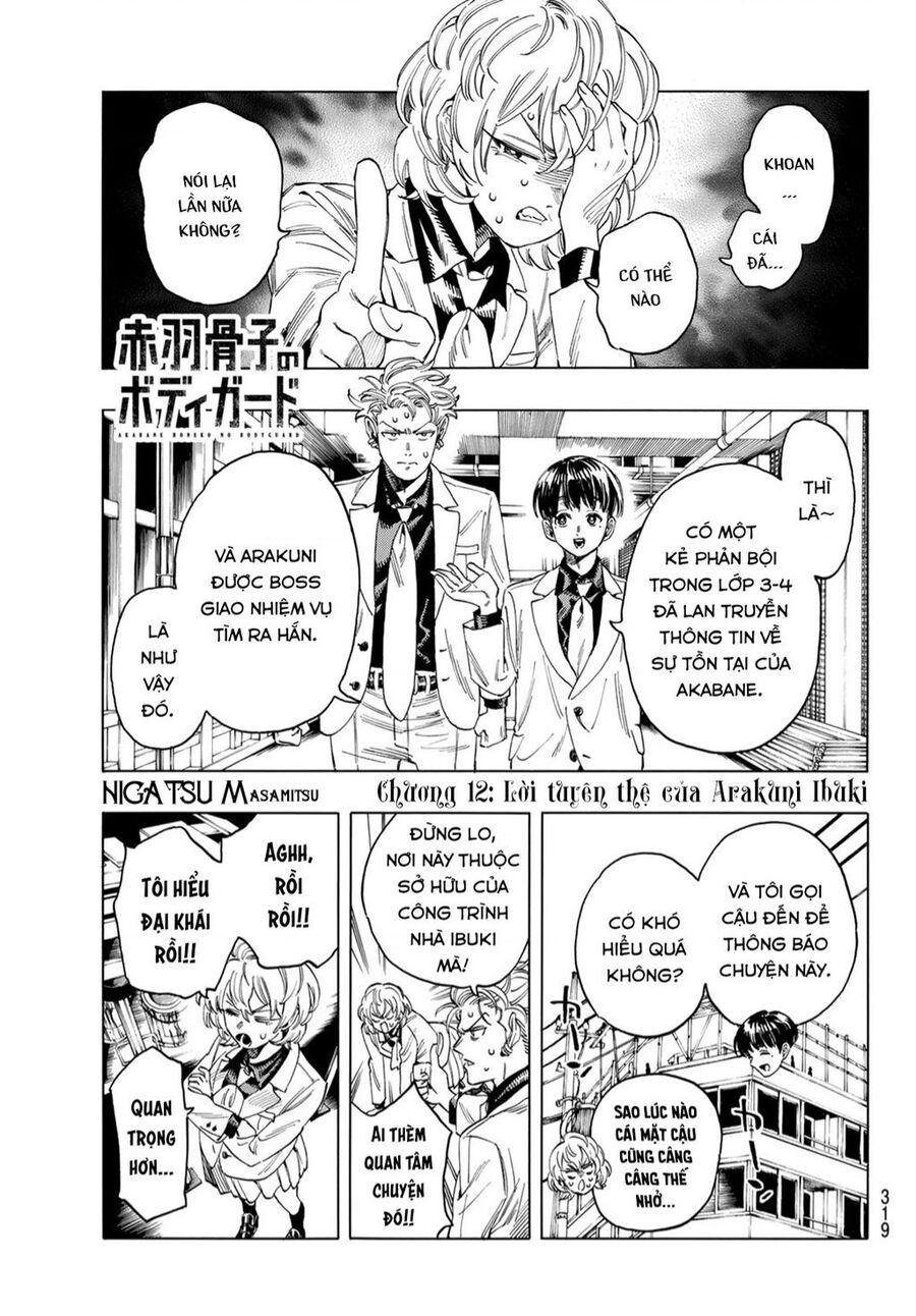 Akabane Honeko No Bodyguard Chapter 12 - Trang 2