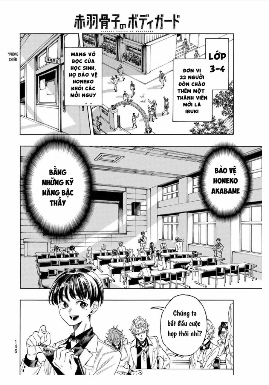 Akabane Honeko No Bodyguard Chapter 2.1 - Trang 2