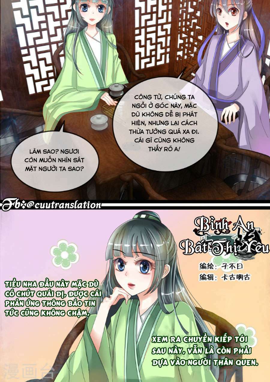 Bình An Bất Thị Yêu Chapter 8 - Trang 2