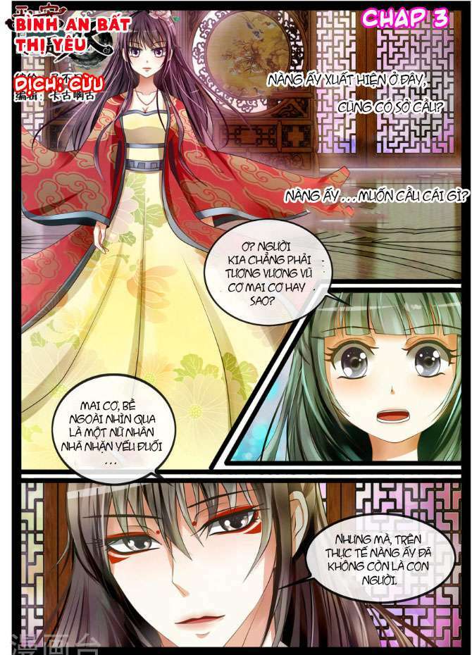 Bình An Bất Thị Yêu Chapter 3 - Trang 2