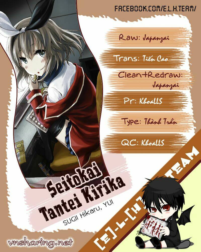 Seitokai Tantei Kirika Chapter 4 - Trang 2