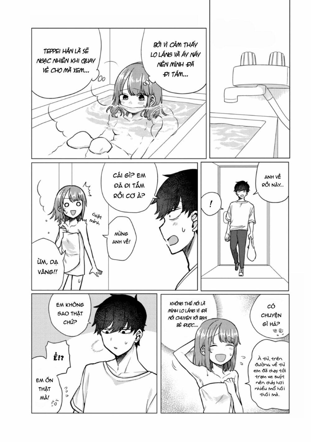 Zettai Ni Furo Ni Hairitakunai Kanojo Vs Zettai Ni Furo Ni Iretai Kareshi Chapter 47 - Trang 2