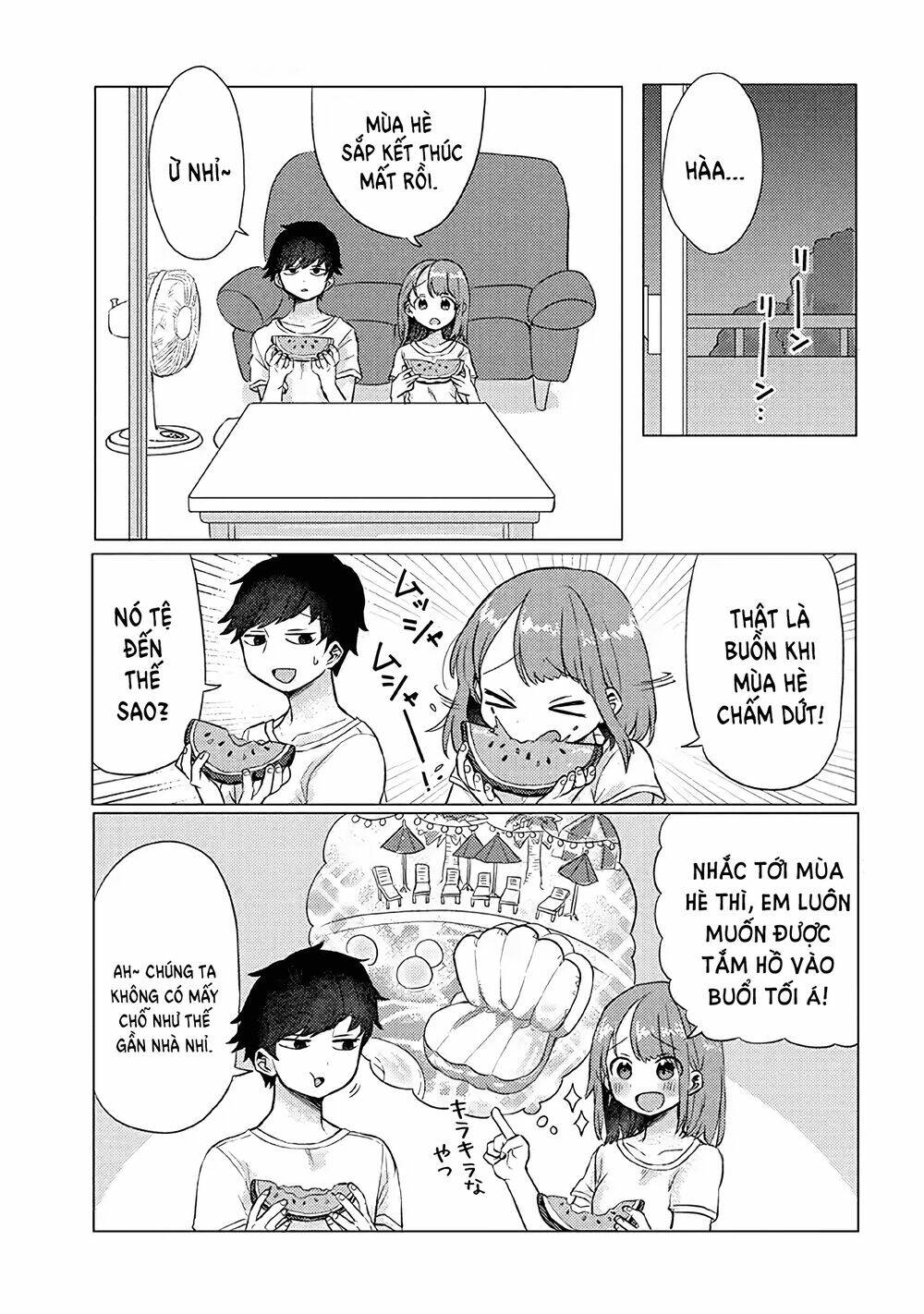 Zettai Ni Furo Ni Hairitakunai Kanojo Vs Zettai Ni Furo Ni Iretai Kareshi Chapter 15 - Trang 2