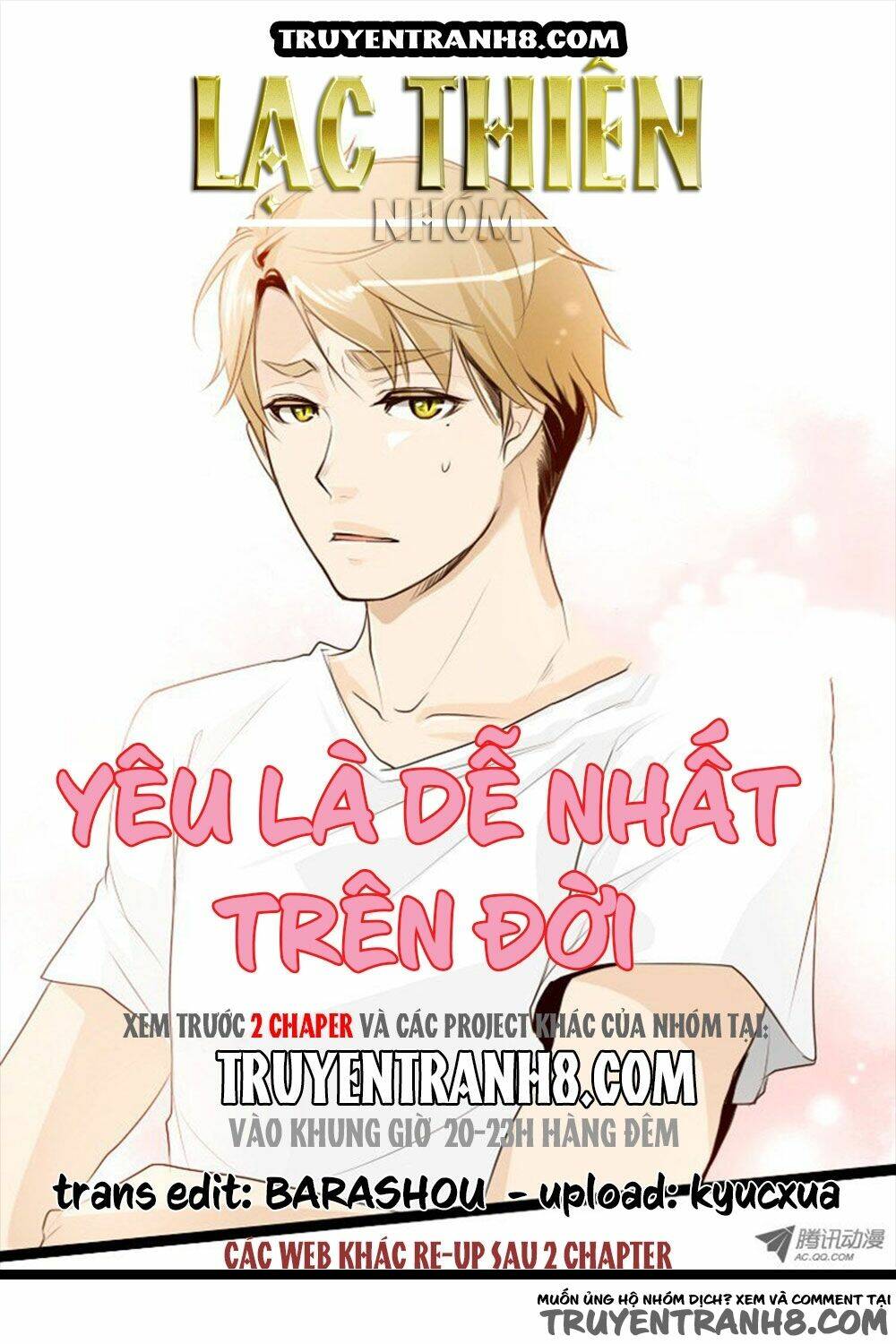 Yêu Là Dễ Nhất Trên Đời Chapter 3 - Trang 2