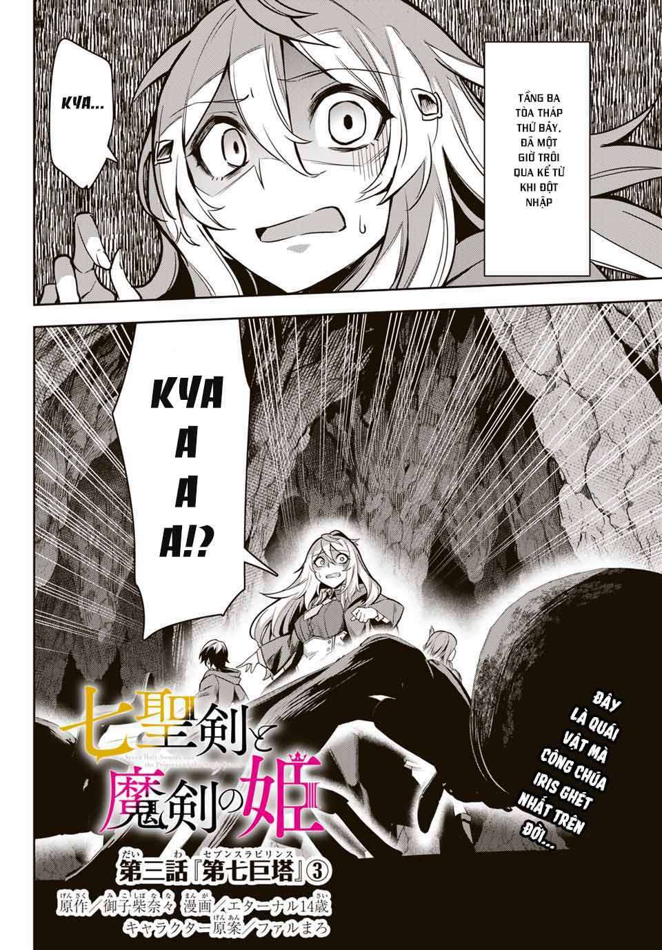 Nana Seiken To Maken No Hime Chapter 3.3 - Trang 2