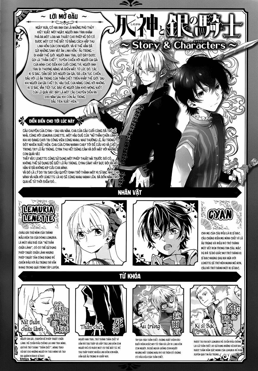 Shinigami To Gin No Kishi Chapter 5.2 - Trang 2