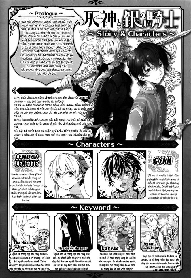 Shinigami To Gin No Kishi Chapter 2 - Trang 2