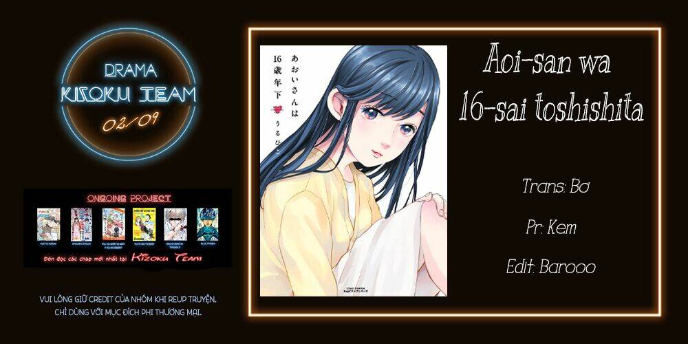 Aoi-San Nhỏ Hơn Tôi 16 Tuổi Chapter 4 - Trang 2