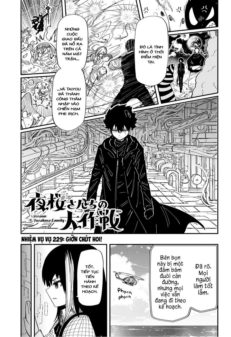 Gia Tộc Điệp Viên Yozakura Chapter 229 - Trang 2