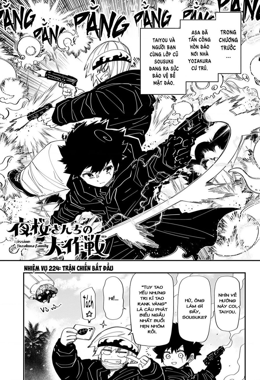 Gia Tộc Điệp Viên Yozakura Chapter 224 - Trang 2