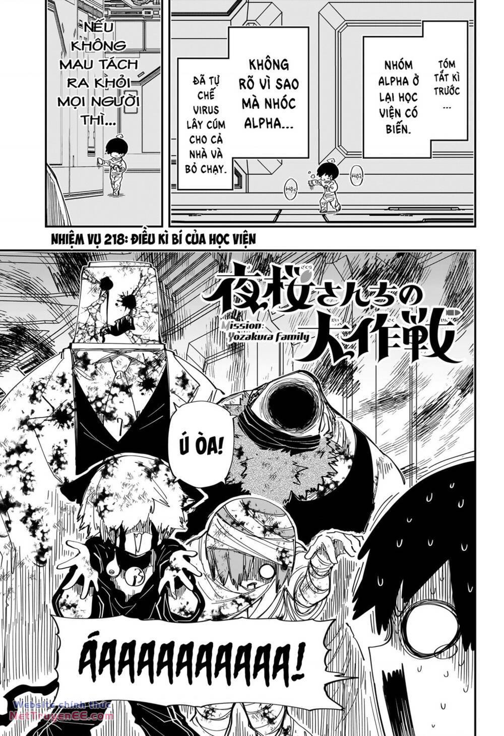 Gia Tộc Điệp Viên Yozakura Chapter 218 - Trang 2