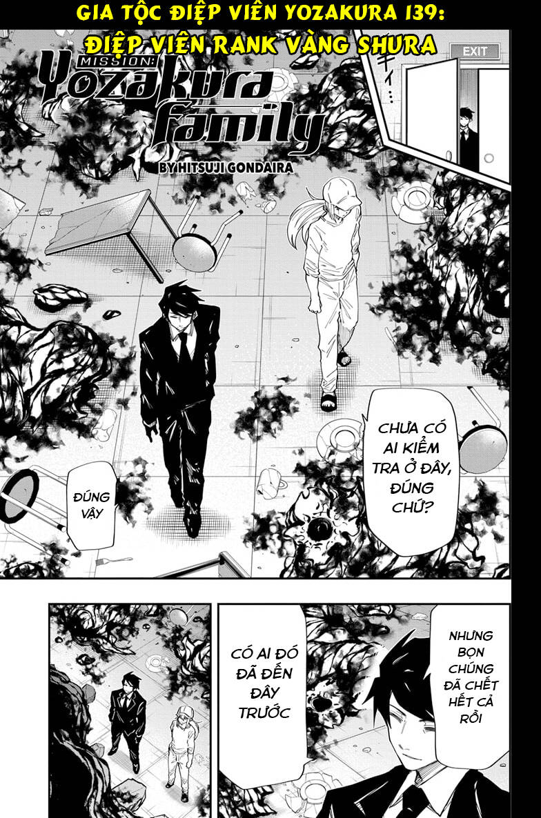 Gia Tộc Điệp Viên Yozakura Chapter 139 - Trang 2