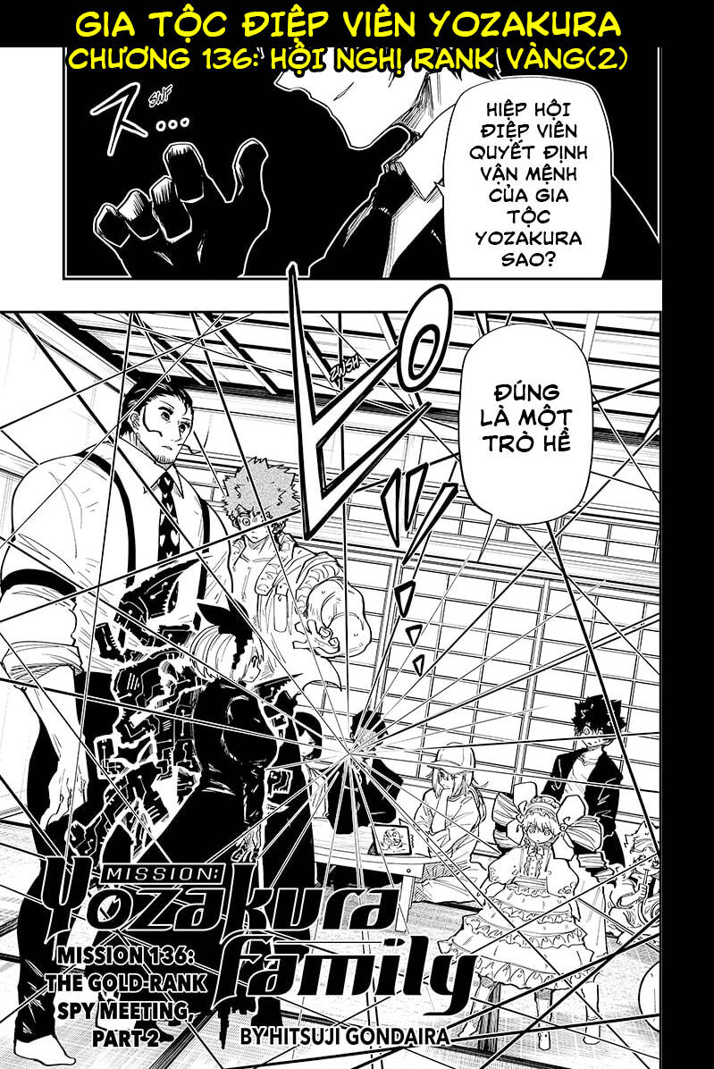 Gia Tộc Điệp Viên Yozakura Chapter 136 - Trang 2