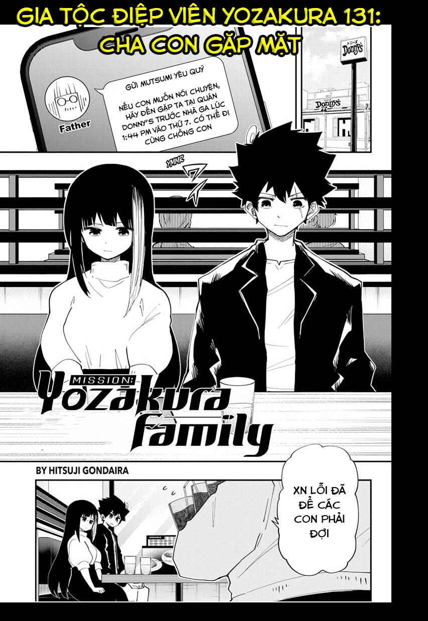 Gia Tộc Điệp Viên Yozakura Chapter 131 - Trang 2