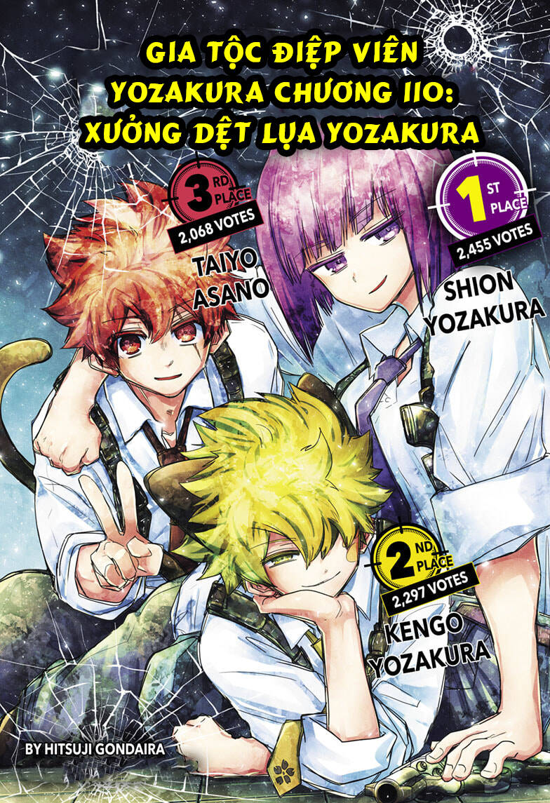 Gia Tộc Điệp Viên Yozakura Chapter 110 - Trang 2