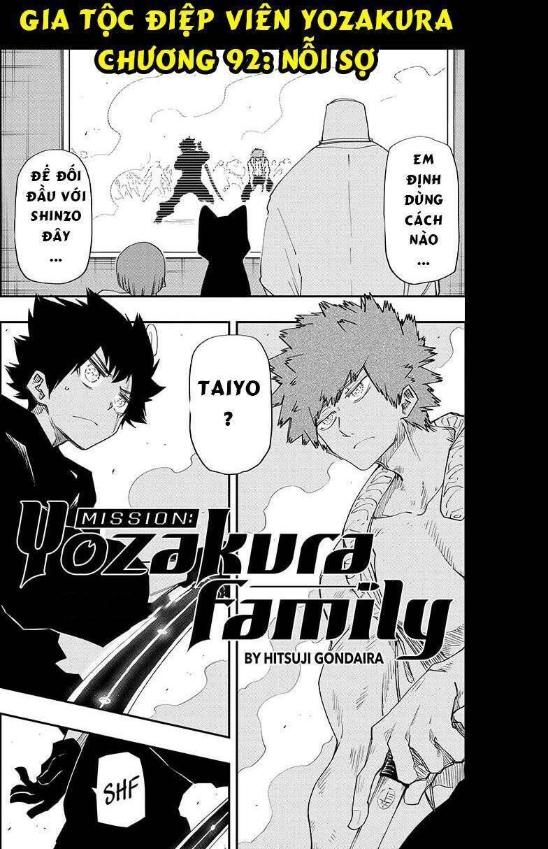 Gia Tộc Điệp Viên Yozakura Chapter 92 - Trang 2