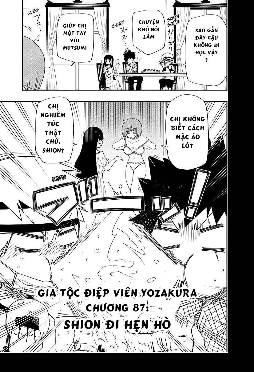 Gia Tộc Điệp Viên Yozakura Chapter 87 - Trang 2