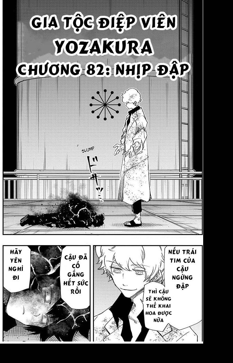 Gia Tộc Điệp Viên Yozakura Chapter 82 - Trang 2