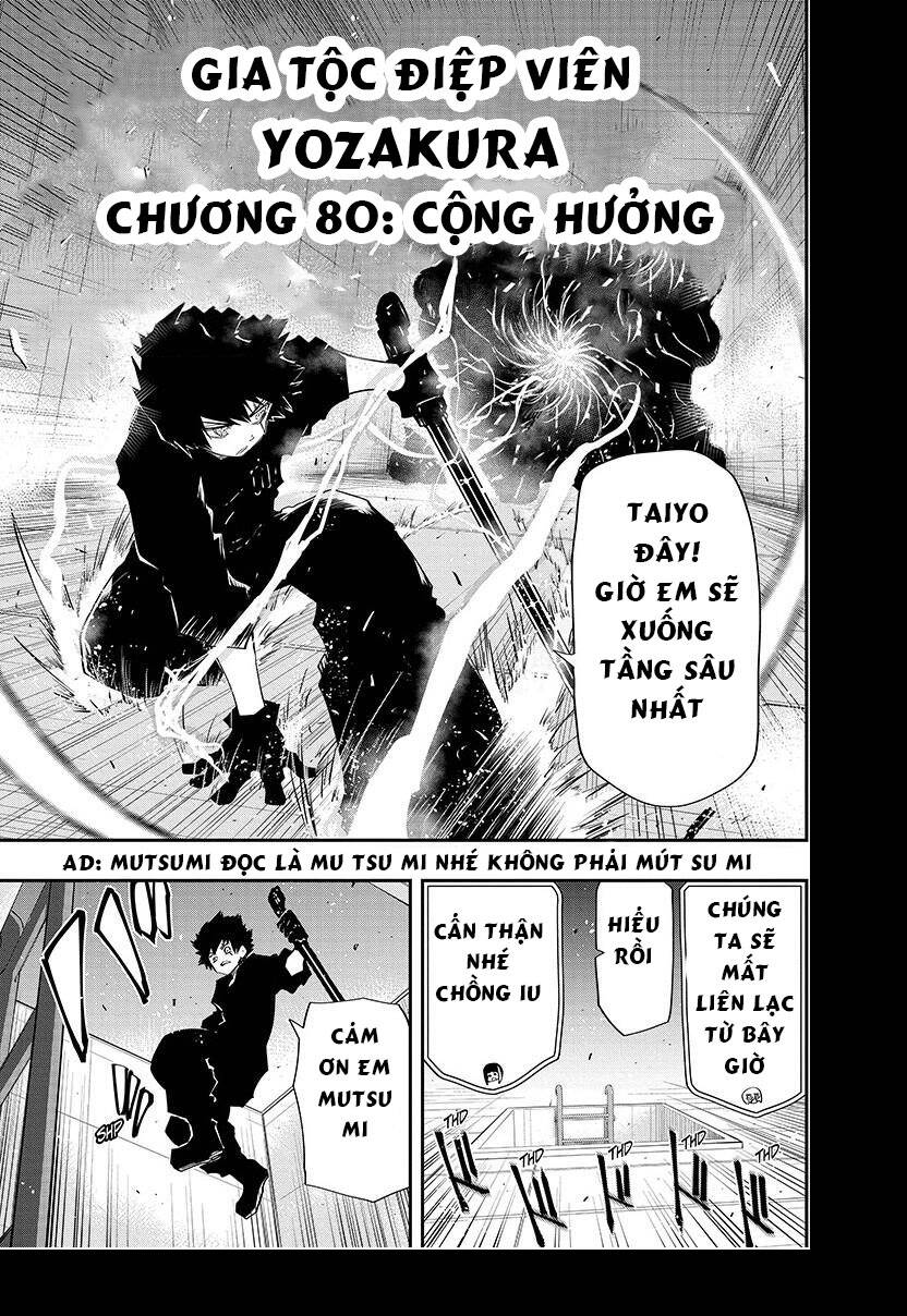 Gia Tộc Điệp Viên Yozakura Chapter 80 - Trang 2