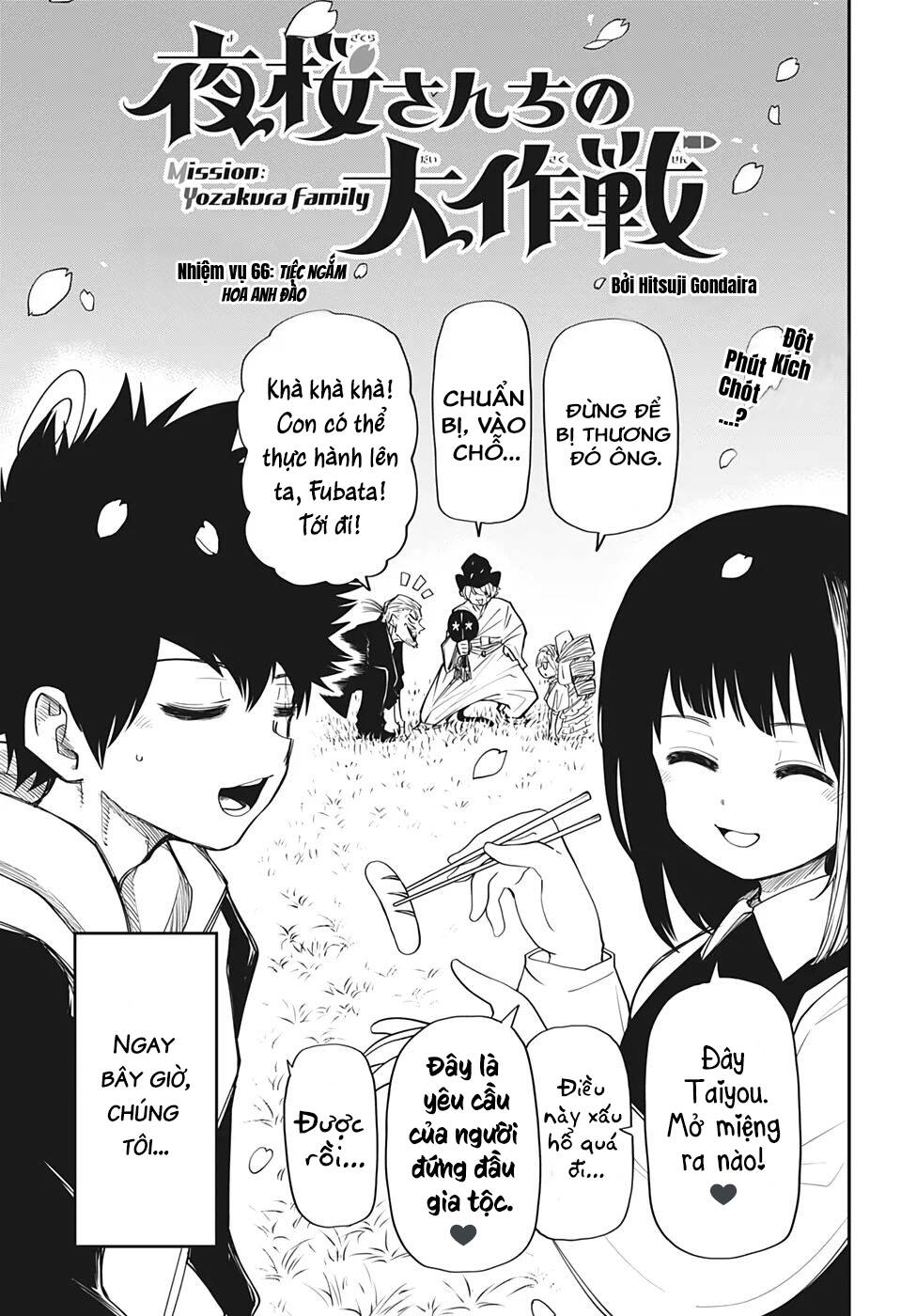 Gia Tộc Điệp Viên Yozakura Chapter 66 - Trang 2