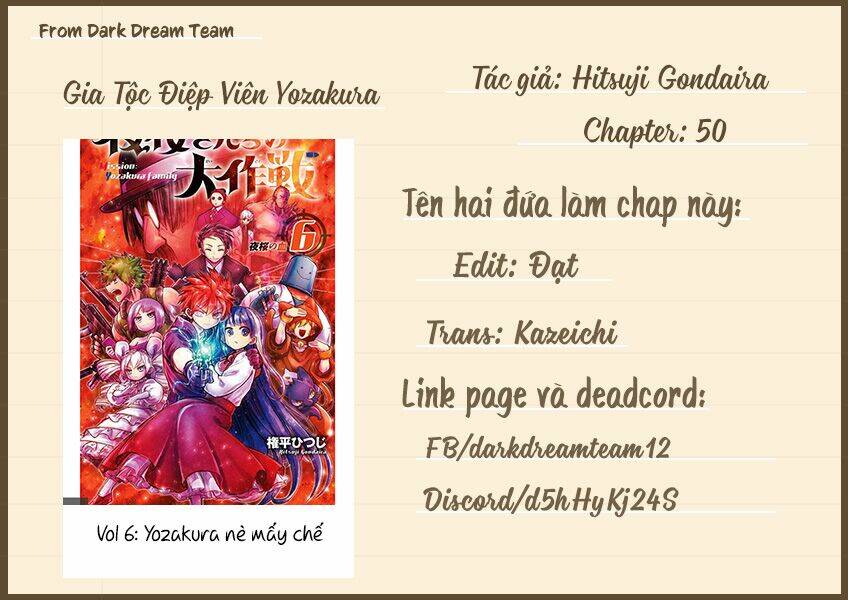 Gia Tộc Điệp Viên Yozakura Chapter 50 - Trang 2