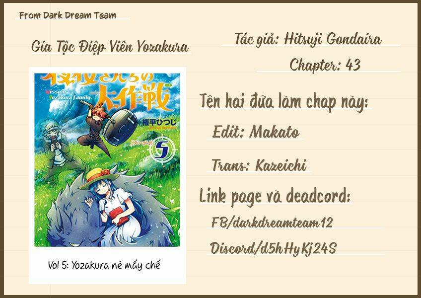 Gia Tộc Điệp Viên Yozakura Chapter 43 - Trang 2