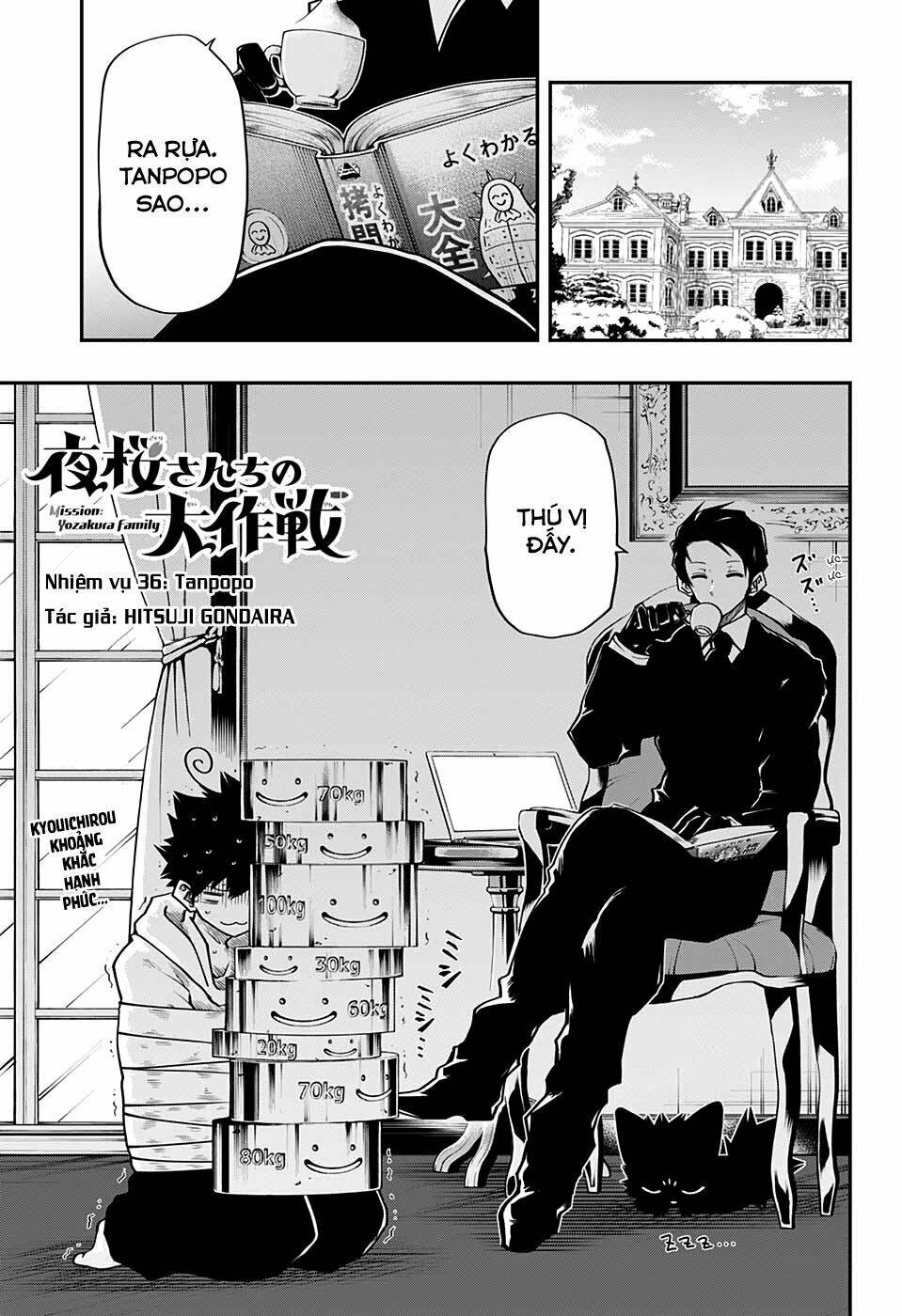 Gia Tộc Điệp Viên Yozakura Chapter 36 - Trang 2