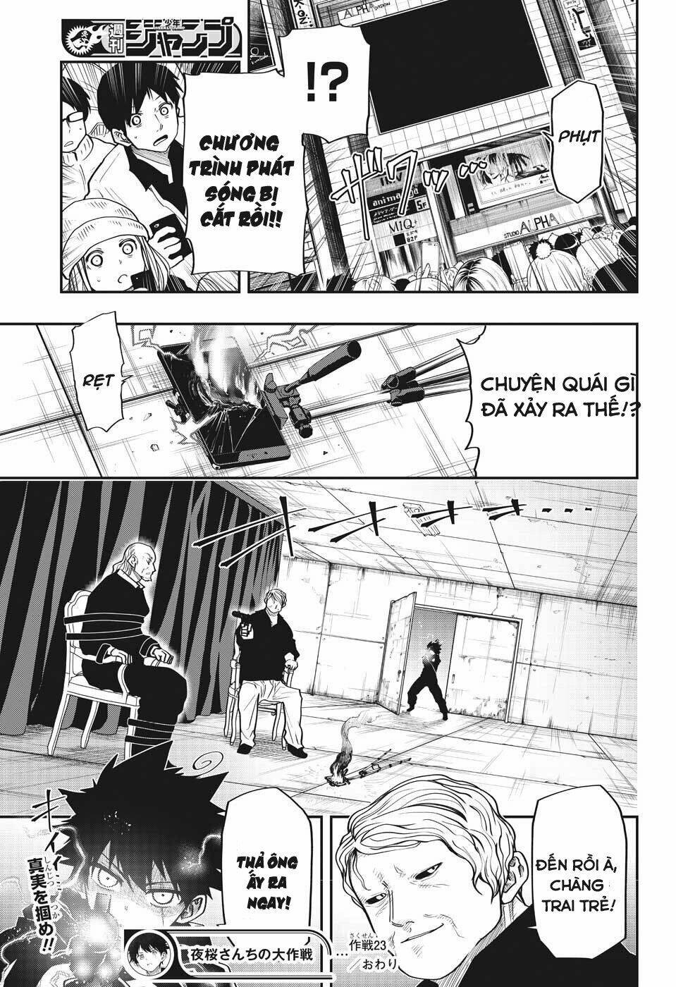 Gia Tộc Điệp Viên Yozakura Chapter 23 - Trang 2