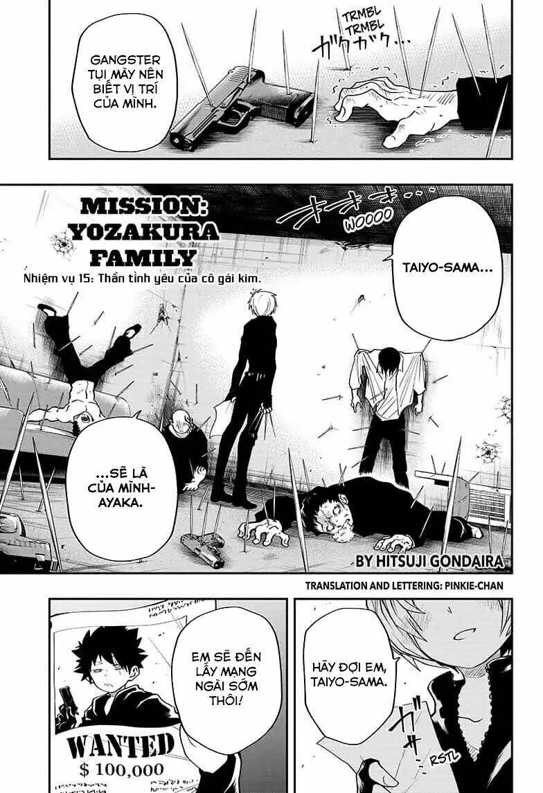 Gia Tộc Điệp Viên Yozakura Chapter 15 - Trang 2