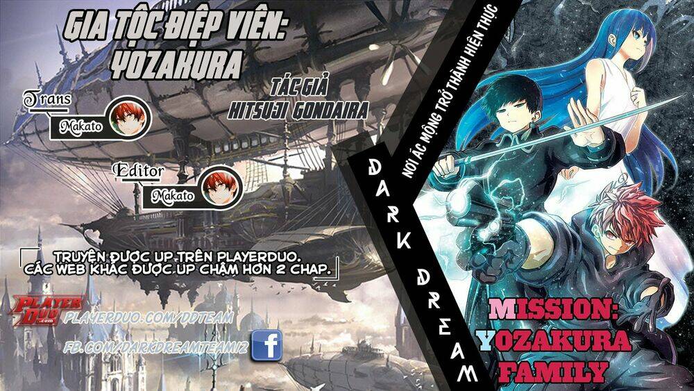 Gia Tộc Điệp Viên Yozakura Chapter 13 - Trang 2