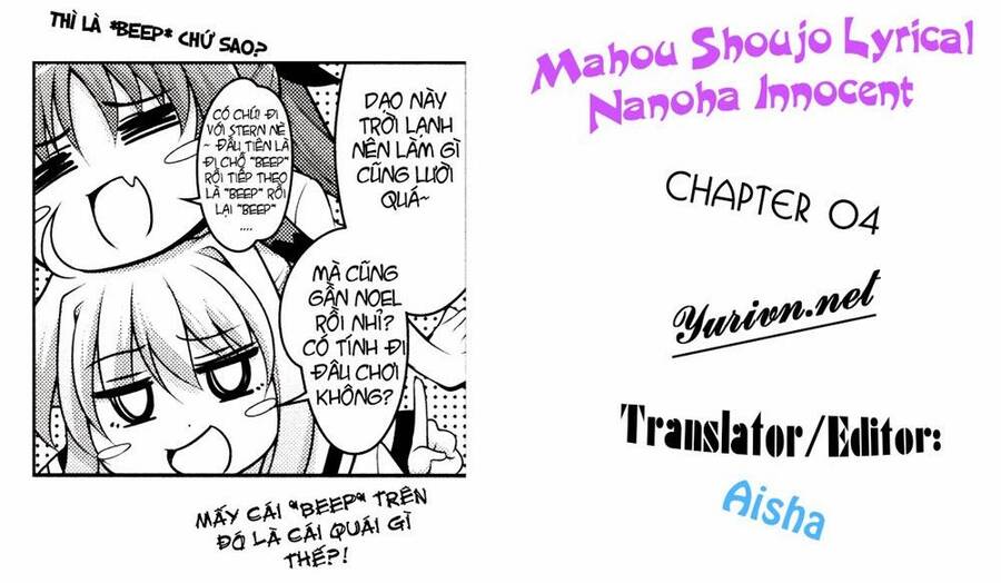 Mahou Shoujo Lyrical Nanoha Innocent Chapter 4 - Trang 2