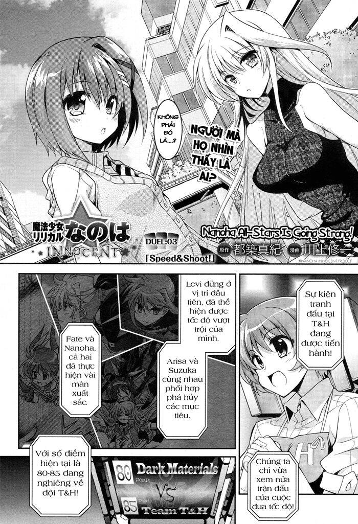 Mahou Shoujo Lyrical Nanoha Innocent Chapter 3 - Trang 2