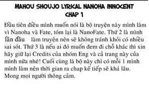 Mahou Shoujo Lyrical Nanoha Innocent Chapter 0 - Trang 2