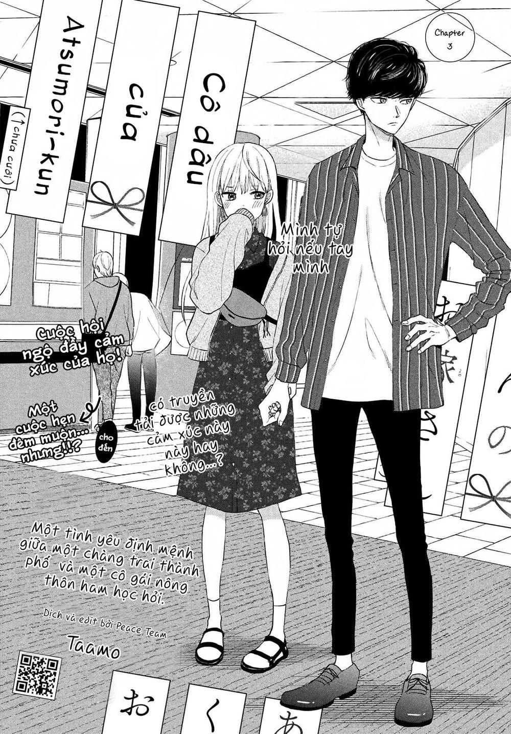 Atsumori-Kun No Oyomesan (←Mitei) Chapter 3 - Trang 2