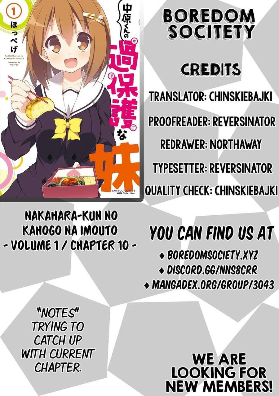 Nakahara-Kun No Kahogo Na Imouto Chapter 10 - Trang 2