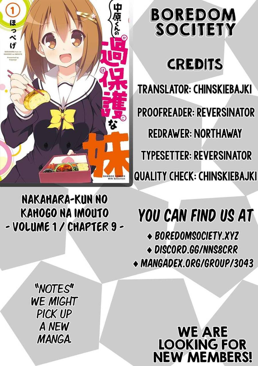 Nakahara-Kun No Kahogo Na Imouto Chapter 9 - Trang 2