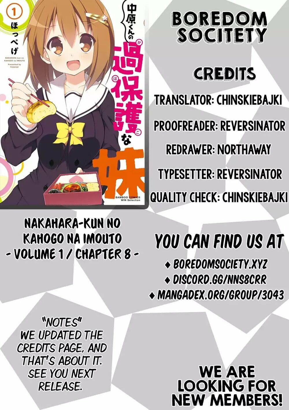 Nakahara-Kun No Kahogo Na Imouto Chapter 8 - Trang 2