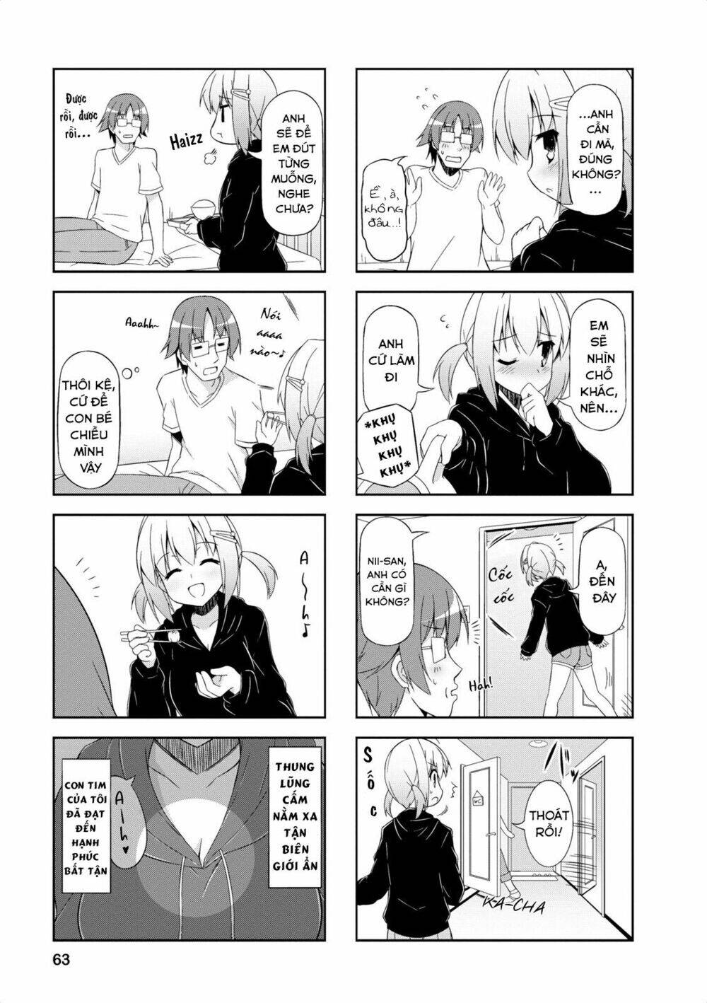 Nakahara-Kun No Kahogo Na Imouto Chapter 6 - Trang 2