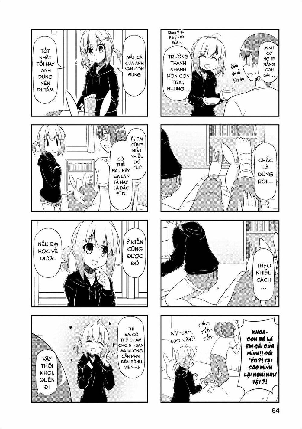 Nakahara-Kun No Kahogo Na Imouto Chapter 6 - Trang 2