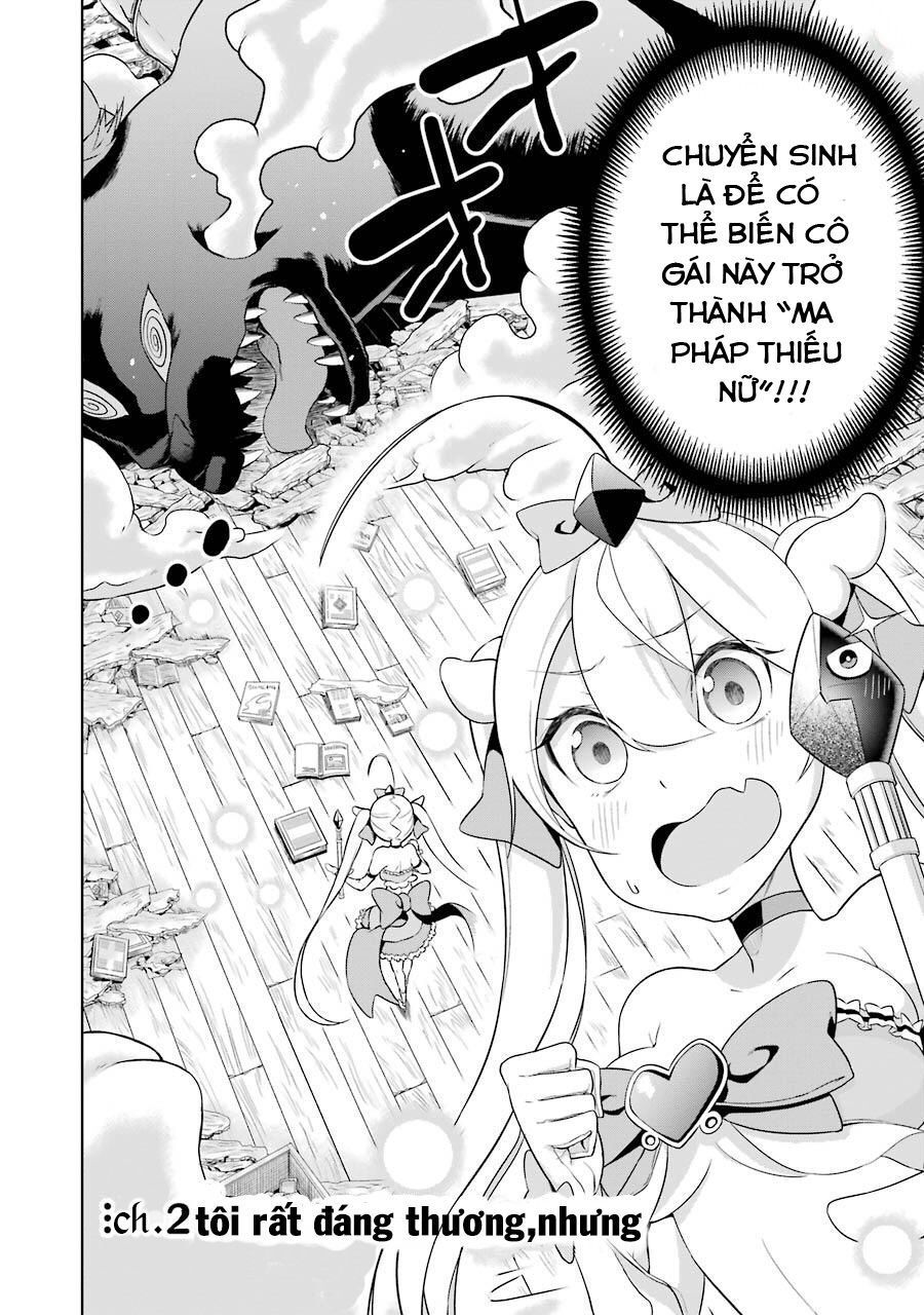 Isekai De Saikyou No Tsue Ni Tensei Shita Ore Ga Iyagaru Shoujo Wo Muriyari Mahou Shoujo Ni P Suru! Chapter 2 - Trang 2