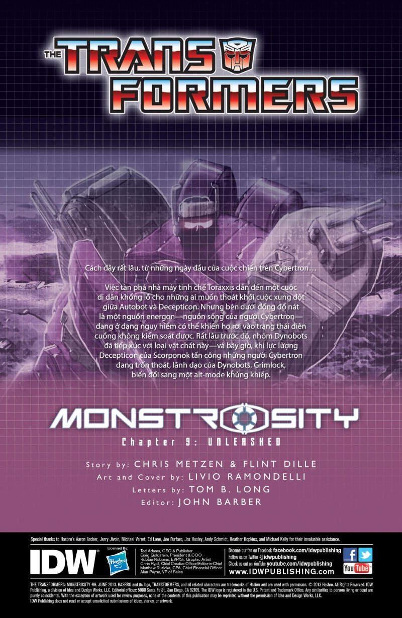 The Transformers: Monstrosity Chapter 9 - Trang 2