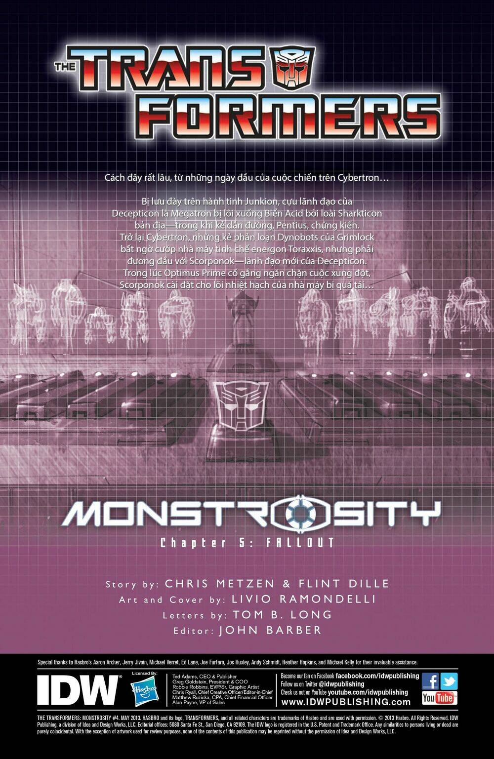 The Transformers: Monstrosity Chapter 5 - Trang 2