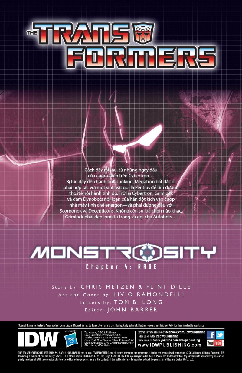 The Transformers: Monstrosity Chapter 4 - Trang 2