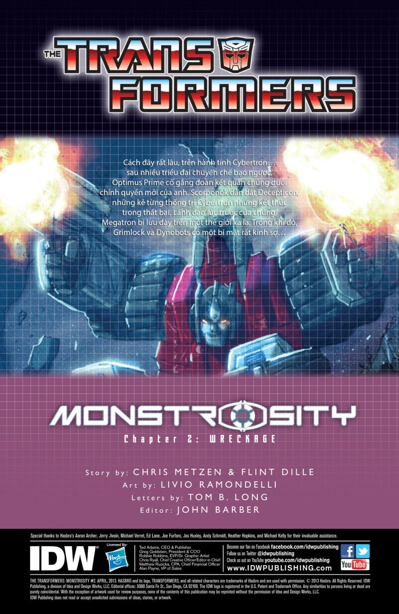 The Transformers: Monstrosity Chapter 2 - Trang 2