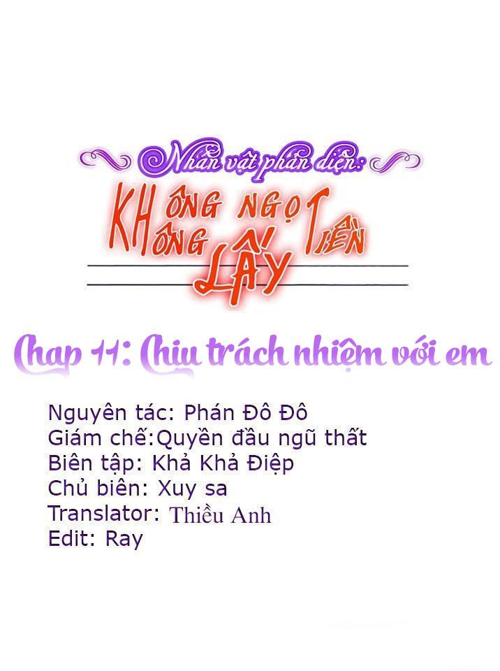 Nhân Vật Phản Diện: Không Ngọt Không Lấy Tiền Chapter 11 - Trang 2