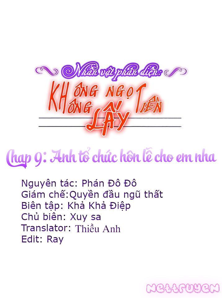 Nhân Vật Phản Diện: Không Ngọt Không Lấy Tiền Chapter 9.1 - Trang 2