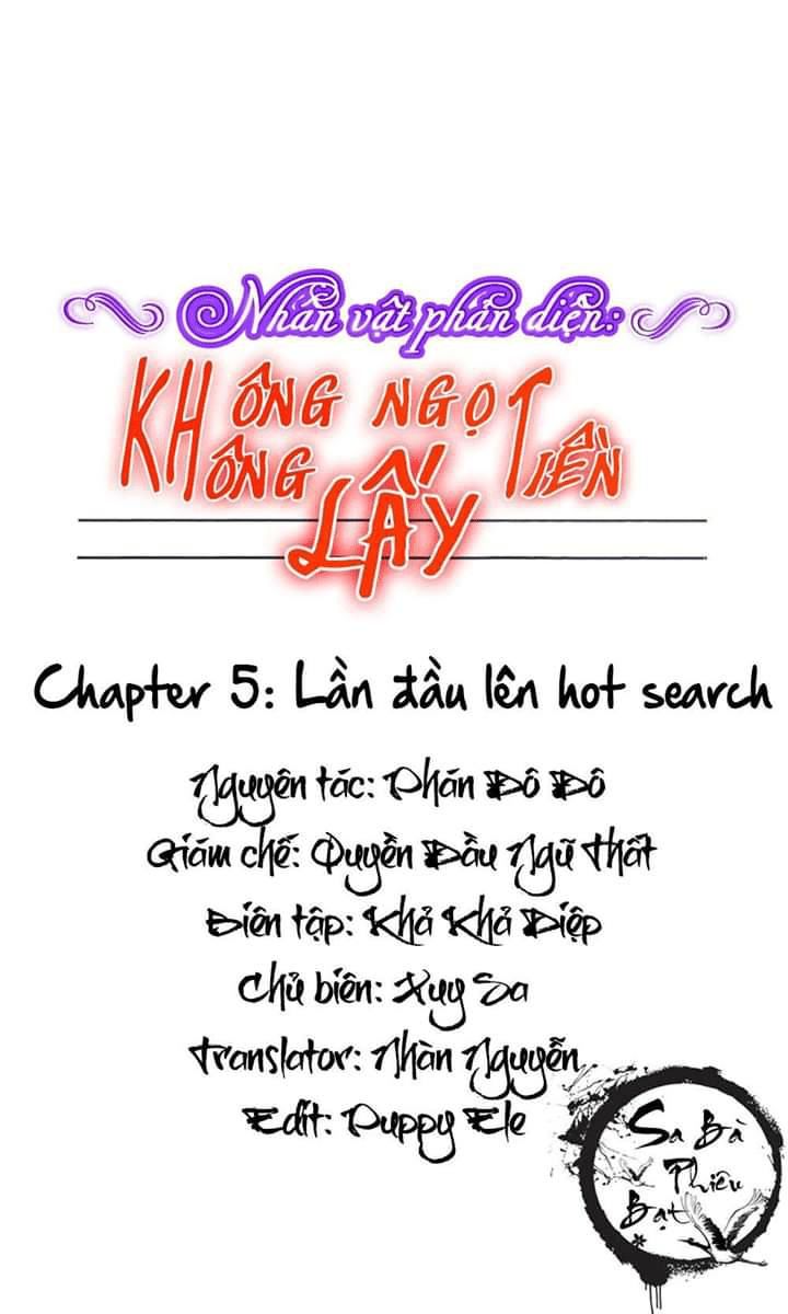 Nhân Vật Phản Diện: Không Ngọt Không Lấy Tiền Chapter 5 - Trang 2