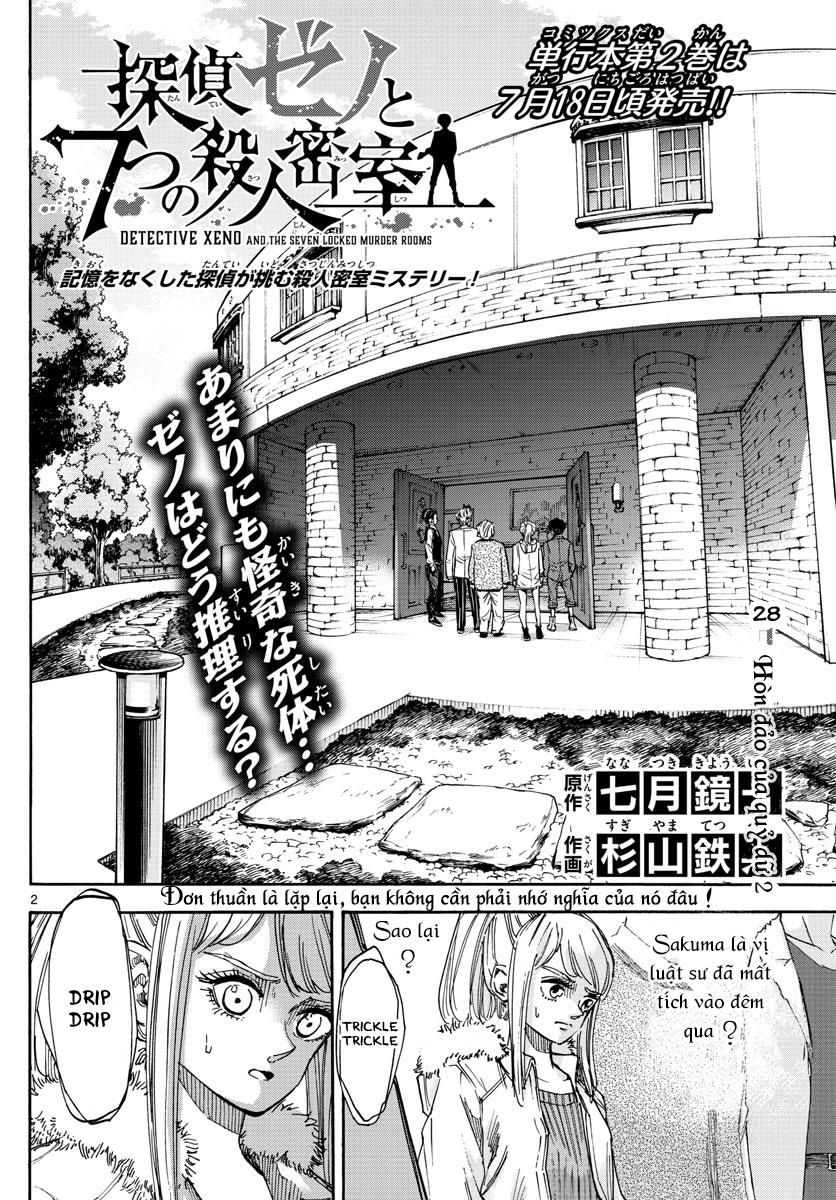 Detective Xeno And The Seven Locked Murder Rooms Chapter 28 - Trang 2