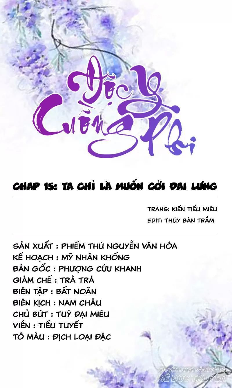 Độc Y Cuồng Phi Chapter 20 - Trang 2