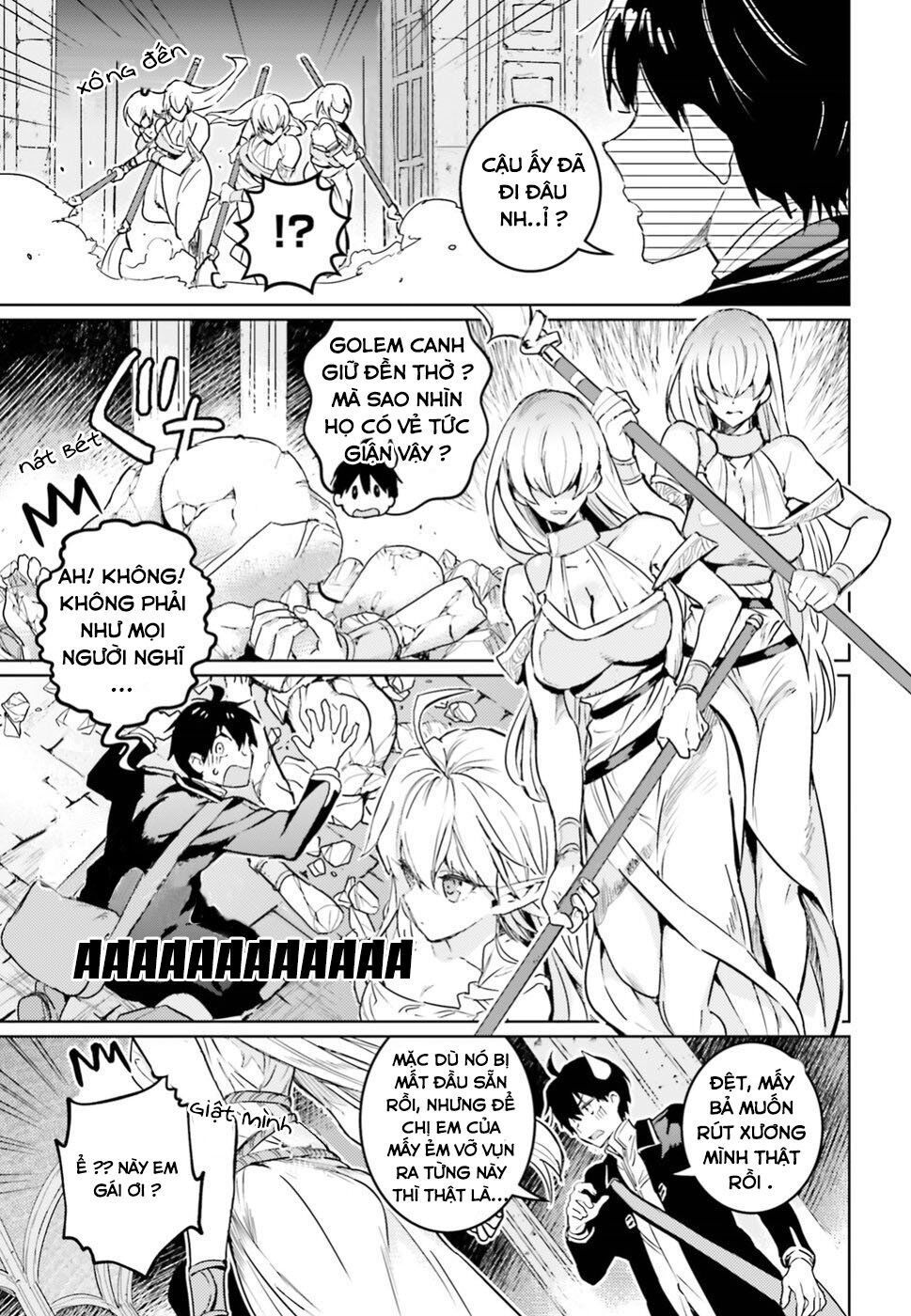 The Sorcerer King Of Destruction And The Golem Of The Barbarian Queen Chapter 6 - Trang 2